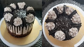 Oreo Cake Decoration 🎂 Cookies and Cream cake 🤤