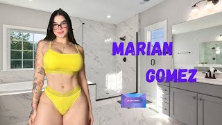 Marian Gomez~plus size curvy model ~ bio and facts