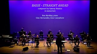 Whitney Center Jazz Orchestra SPR '21 - BASIE-STRAIGHT AHEAD (composed by Sammy Nestico)