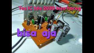 TES IC POWER AMPLIFIER. Tda 2030 #power amplifierhoreg