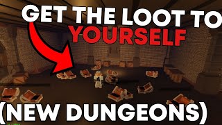 FASTEST WAY TO STEAL *MOST* OF THE LOOT BEFORE OTHER PLAYERS (DUNGEON) | Project Slayers