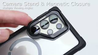 Poetic Guardian Camera Stand with Magnetic Wireless Charing Ring