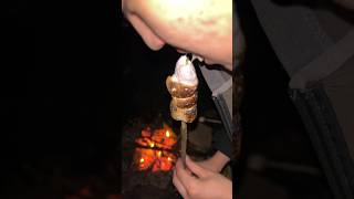 Sausages and marshmallow