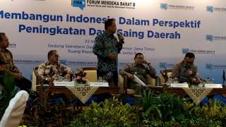 Diskusi FMB9 Membangun Indonesia Dalam Perspektif Peningkatan Daya Saing Daerah