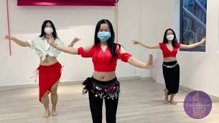 Belly Christmas - Christmas at Emira bellydance - choreography inspired by DianaZolnikova