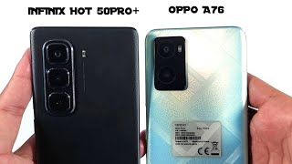 Infinix Hot 50 Pro Plus Vs Oppo A76 | Speed Test & Comparison