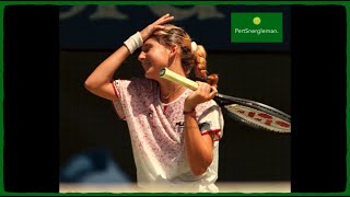 HALF VERSION Seles vs Kschwendt 1991 Australian Open 1st SET+