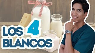 LOS 4 BLANCOS 👀, si lo evitas tendrás más energía⚡, desinflamación y adelgazar.