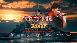 Сектор газа - Закат | AI cover на группу Ария