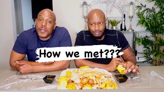 HOW WE MET / SEAFOOD BOIL MUKBANG / GAY COUPLE / STORY TIME  #newgaycouple #funny @ThaKentz