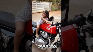 Cute baby GT650 ride 😍❣️ #gt650 #royalenfield #trending #rider #shortfeed #shorts #motovlog