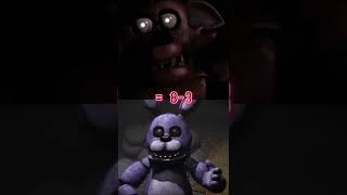 FNAF Foxy Vs Bonnie #shorts #edit