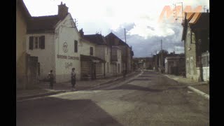 Corgoloin Côte d'Or area Eastern France 1970's old cine film 274