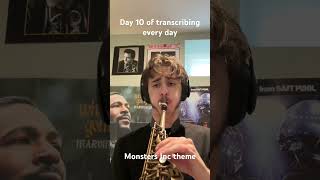 Day 10 of my daily transcribing challenge and I decided to play the. Monsters Inc theme