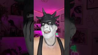 Demon Makeup Tutorial.. #halloweenonshorts #halloween2023 #halloween #makeup #makeuptutorial