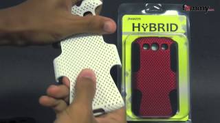 Amzer® Perforated Hybrid Case for Samsung Galaxy S III Review in HD