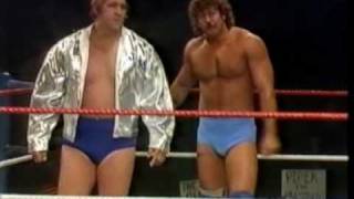 Jim Young & Joe Mirto V Ken Patera & Big John Studd from 1985