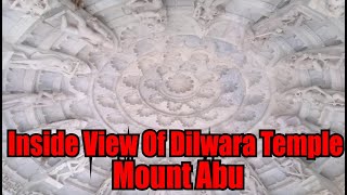 Inside View Of Dilwara Jain Temple Mount Abu