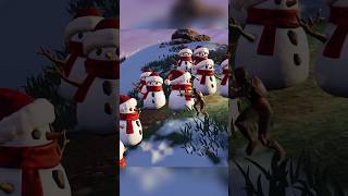 Hiding in 10 snowmen #fortnitememes #fortnite #fortnitechapter5 #yo6sense