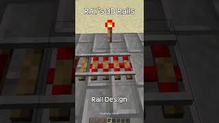 Do You Like What This Resource Pack Has Done To Rails In Minecraft?