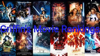 Every Star Wars Movie Ranked - Griffin's Movie Rankings