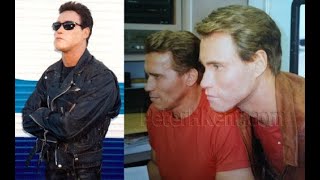 Terminator,Peter Kent T-800 and Schwarzenegger Masked Stunts,Behind the Scenes.