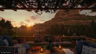 Sunrise Ambience 🌄 Come Relax On Your Cozy Porch At Dawn & Watch The Beautiful Sunrise Of A New Day