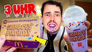 BESTELLE und KAUFE niemals GRIMACE SHAKE HAPPY MEAL um 3 UHR !!