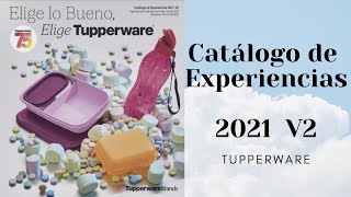 Catálogo de Experiencias TUPPERWARE || Vol 2 2021