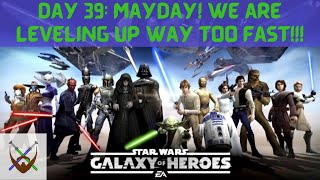 Day 39: Mayday! We are leveling up way too fast!!!