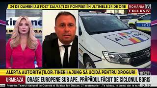 Romania TV, despre crimele comise de consumatorii de droguri, Catalin Tone