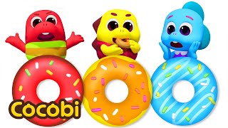 Mix - Colorful Donuts🍩🌈 and More! Color Videos for Kids | Cocobi