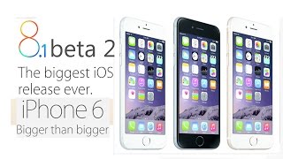 iOS 8.1 beta 2 Экспресс обзор. Тормозит или нет iOS 8.1 beta 2 на iPhone 6 ?