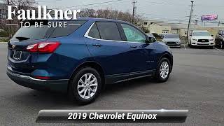 Used 2019 Chevrolet Equinox LT, Willow Grove, PA KL246154