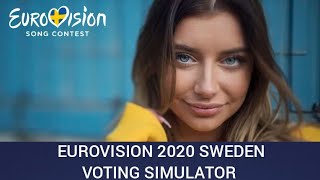 Eurovision 2020 | Voting Simulator | Your Votes + YouTube Jury | Sweden