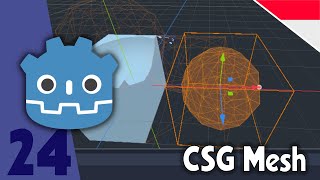 Godot3D 24: CSG Mesh | Constructive Solid Geometry