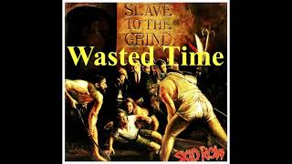 Skid Row - Wasted Time Backing track