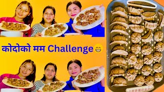 कोदोको मम Challenge  wi8 ladies 😉कसले जित्यो होला त Challenge 😝 यो पालि सजाय कस्ले पायो त बरै😅