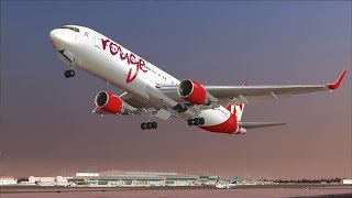 FSX - B767-300ER - PW4060 engine sounds - xviews