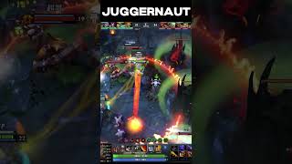 1 Level In 41 Seconds Juggernaut Likes this Very Much #dota2 #dota2highlights #rampage