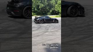 Porsche 718 GT4 RS with JCR Exhaust Doing Donuts - Smoke and Sound Galore! | GSCN Videos 2024