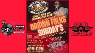 DJ AJ SCRATCH LIVE FROM COACH'S PLACE "GROWN FOLKS SUNDAYS" 10/13/24