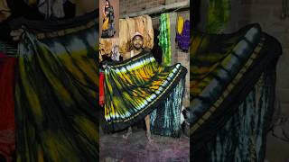 chanderi silk sarees manufacturers | silk saree collection #silksarees #tiedye #viralvideo