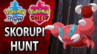 Halloween Shiny Skorupi Hunt! Pokemon Sword and Shield (600+ encounters)