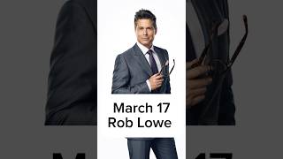 Happy Birthday to Rob Lowe!