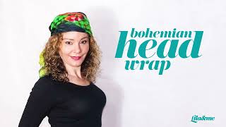 How to tie a scarf tutorial - Bohemian Head Wrap