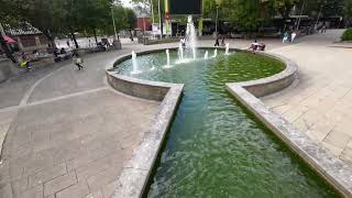 Castle Square Fountains   4K