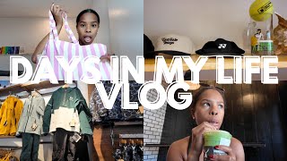 How I Started Skiing Storytime Vlog (ski suit shopping, tennis event & shopping, pr haul)