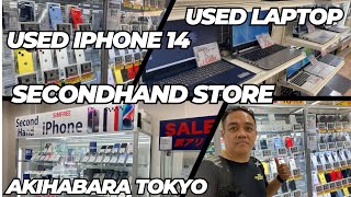 "Exploring the Top Secondhand Tech Shops in Tokyo!" I Used  Iphone 14 & Laptop I