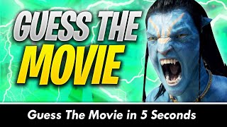 Guess the Movie in 5 sec - Popular Movie Guessing Challenge - Quiz Games 2022